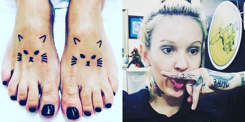 Instagram@le_lesado(左)、lovelesa_tattoo(右)